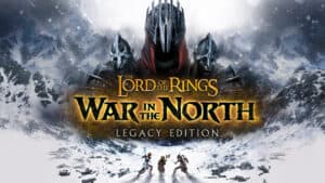 Epic scene from The Lord of the Rings: War in the North Legacy Edition game.